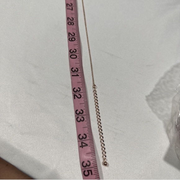 NWT $68 Kate Spade Lady Marmalade Scatter Necklace in Rose Gold Glass + DUST BAG - Picture 14 of 16